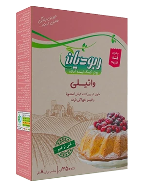 پودر کیک رژیمی وانیل ربودیان